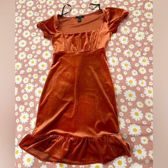 Forever 21 Dresses & Skirts - 2020 Deadstock stretchy crushed velvet stretchy mini